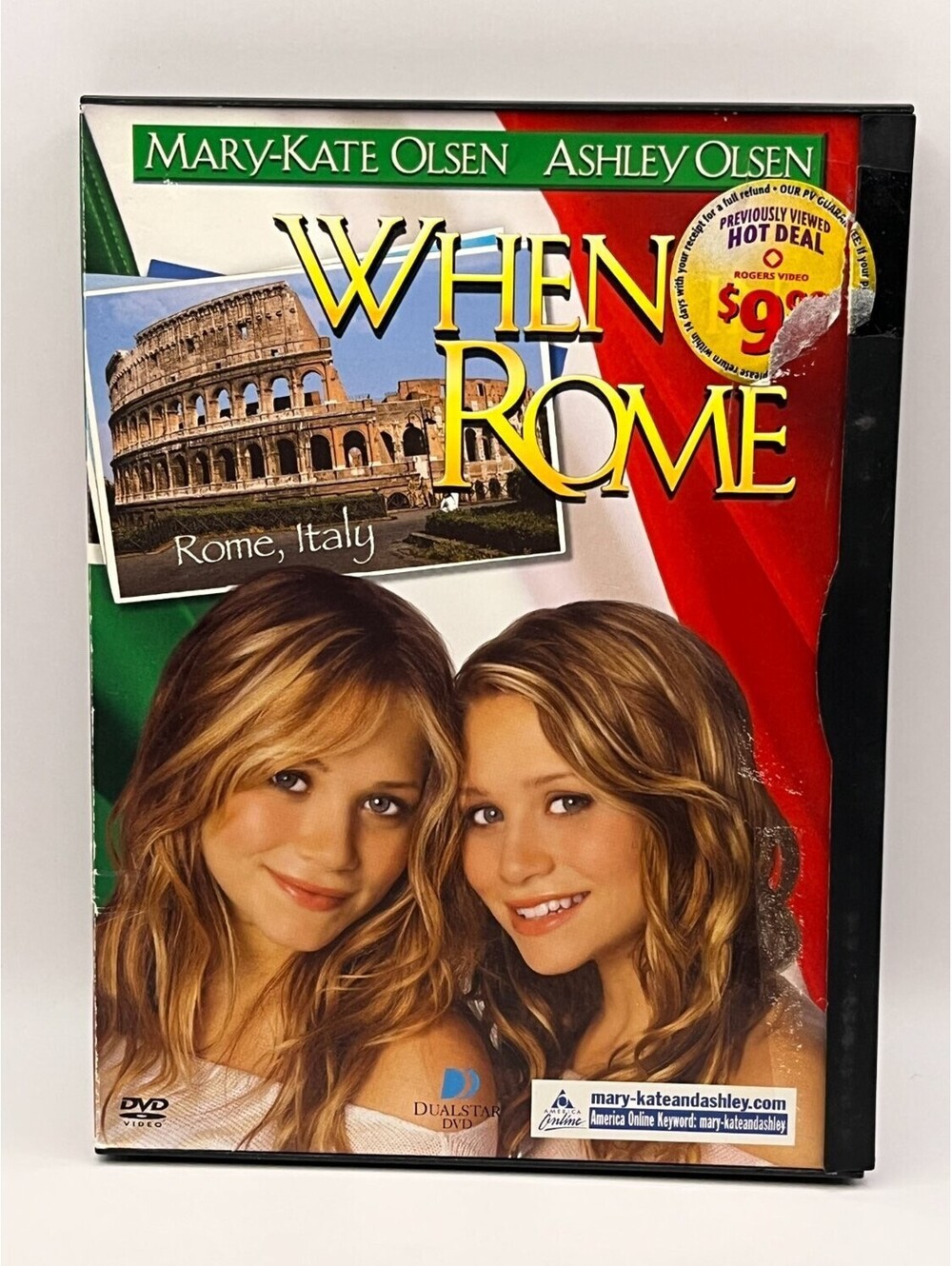 When in Rome DVD Standard Edition Mary-Kate Olsen 2002 Comedy Steve Purcell